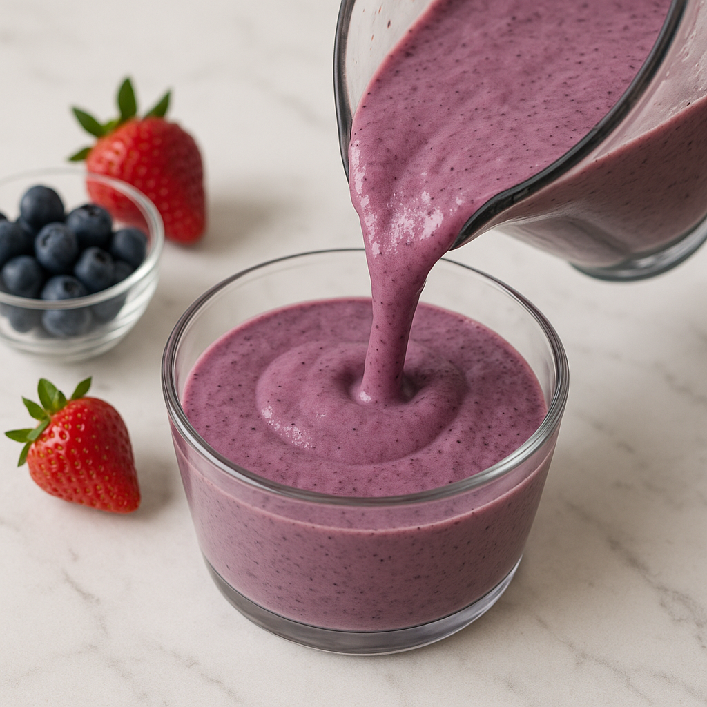 A Beautifully Arranged Smoothie Bowl with Fresh Toppings
HOW TO MAKE A SMOOTHIE BOWL