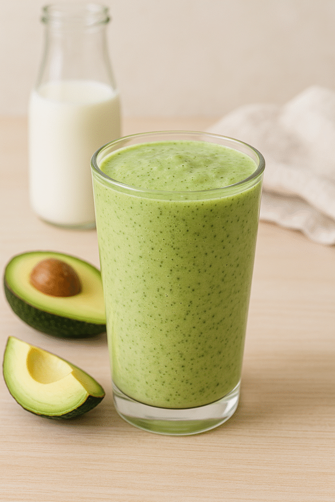 AVOCADO CHIA PROTEIN SMOOTHIE