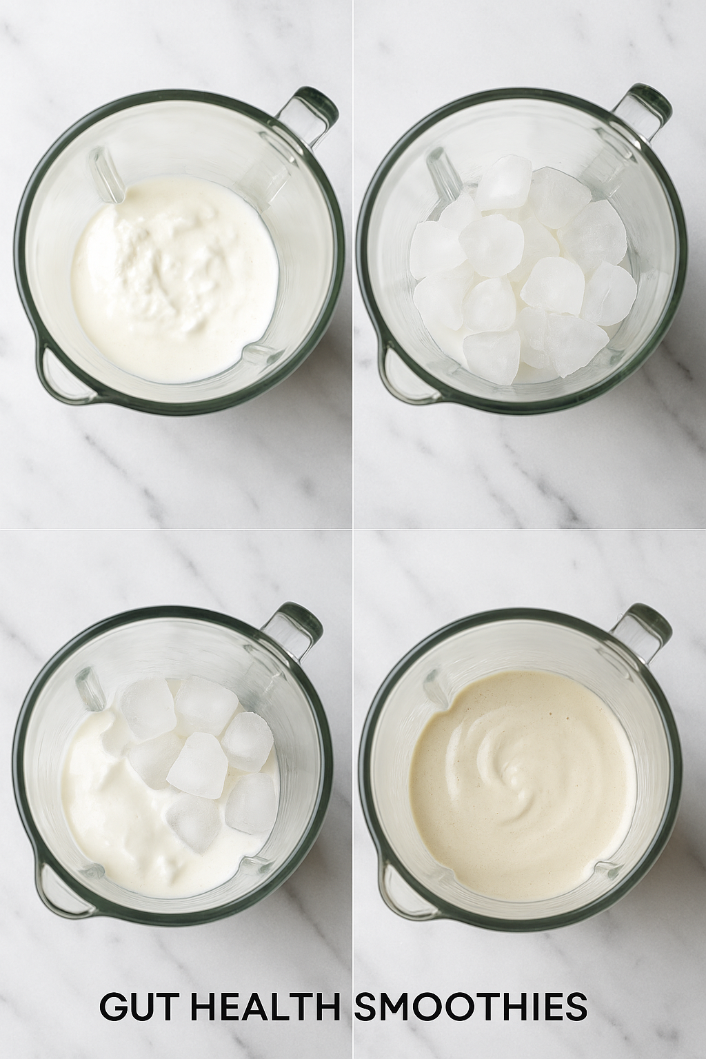 Ingredients for GUT HEALTH SMOOTHIES