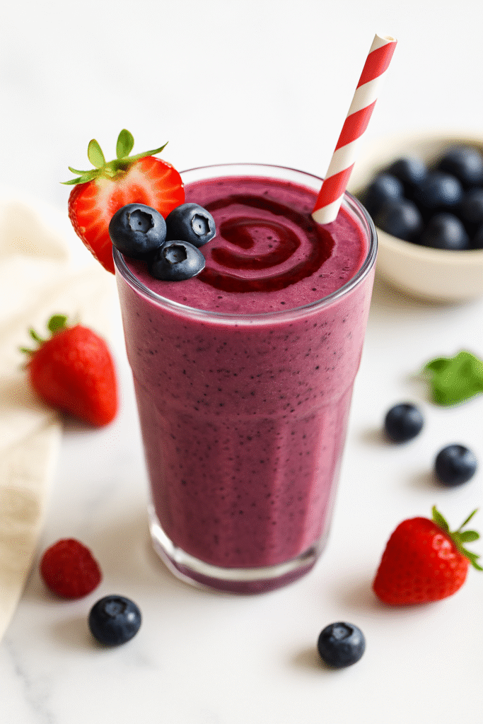 Delicious BERRY BLAST SMOOTHIE