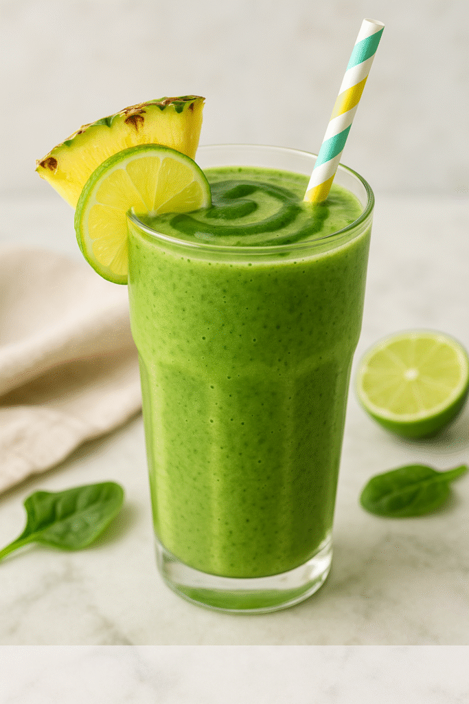 Refreshing ISLAND GREEN DETOX SMOOTHIE