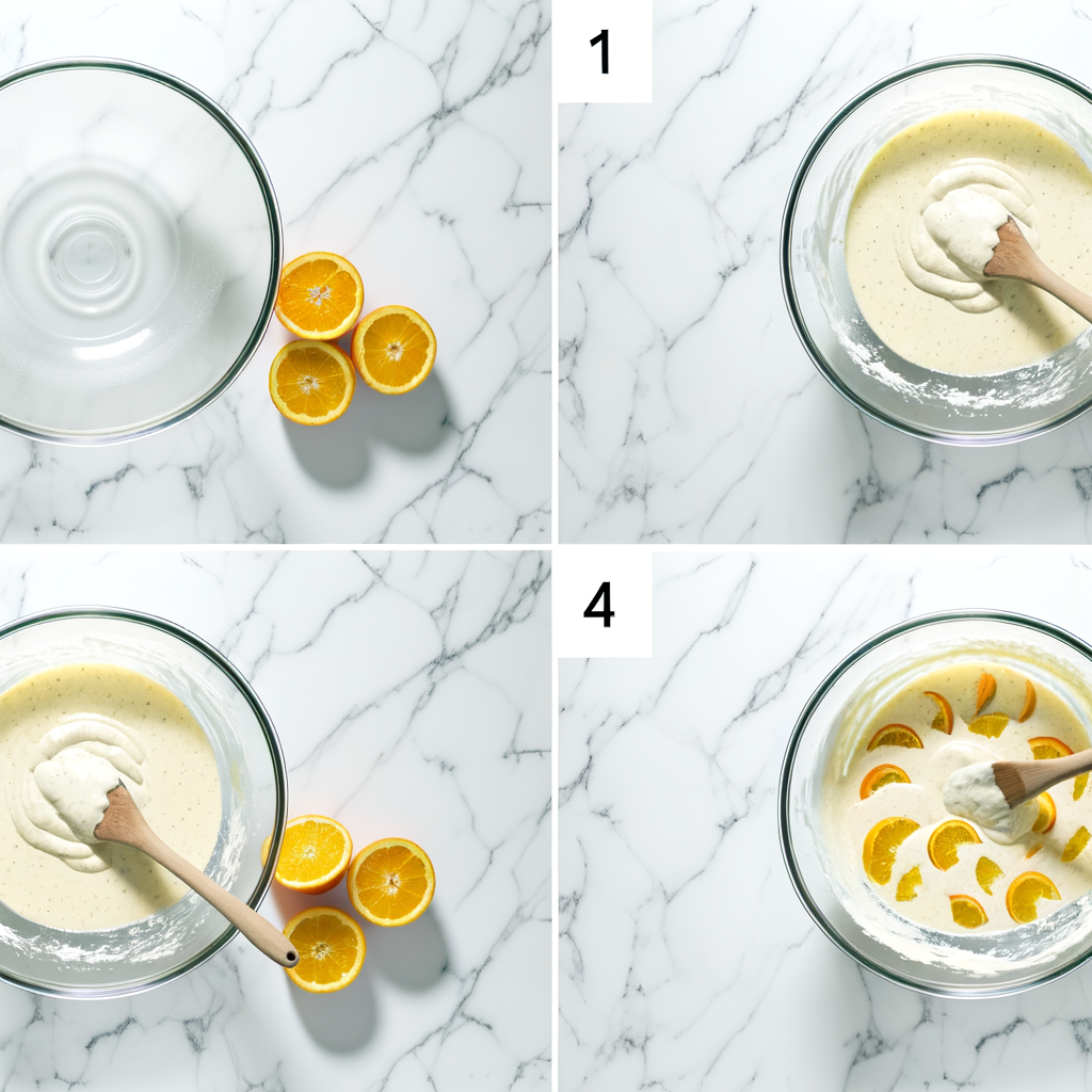 Ingredients for preparing a citrus smoothie