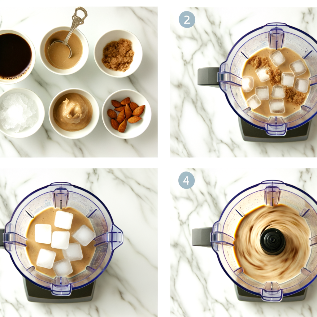 Preparing Coffee Smoothie for Weight Loss