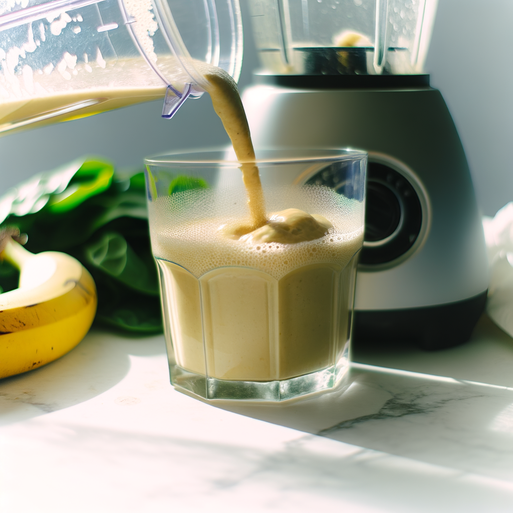 Glass of vibrant DIY Smoothie Cleanse