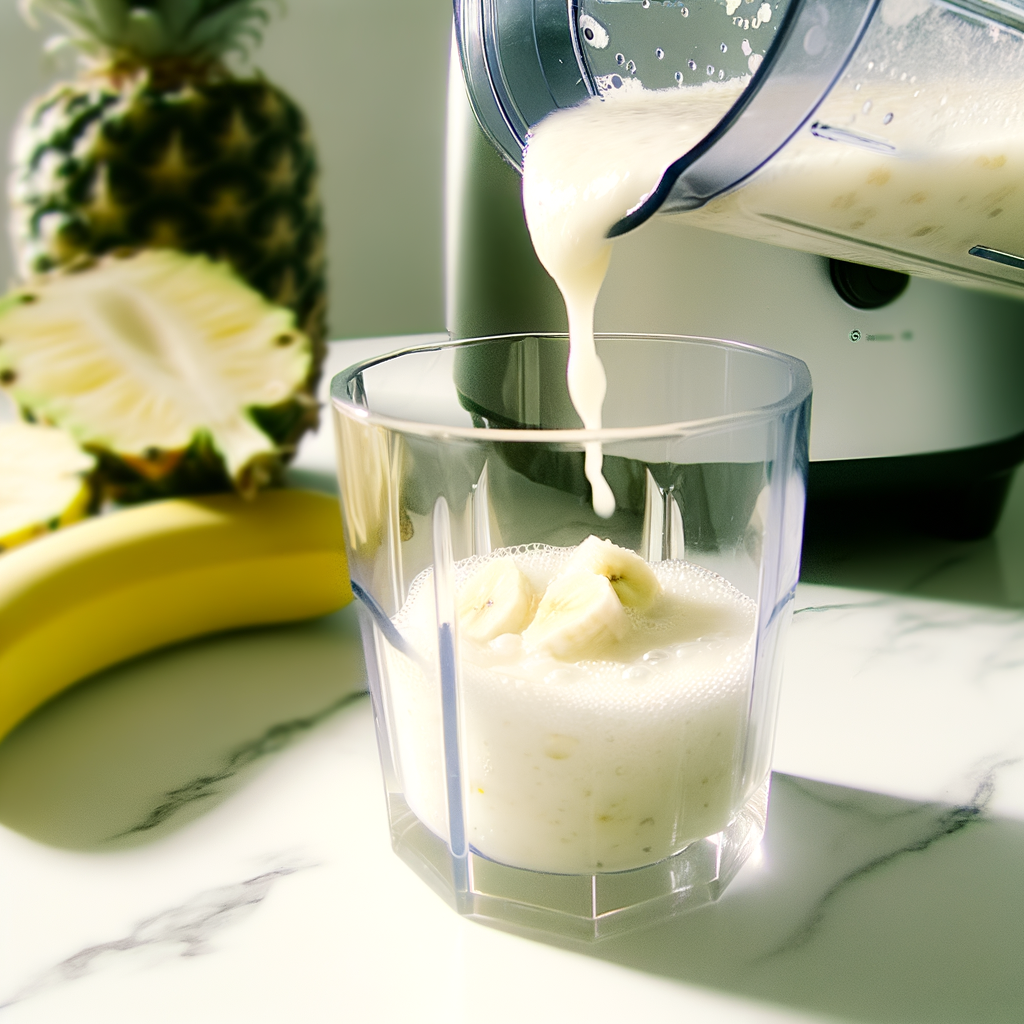 GLOW GETTER SMOOTHIE vibrant serving