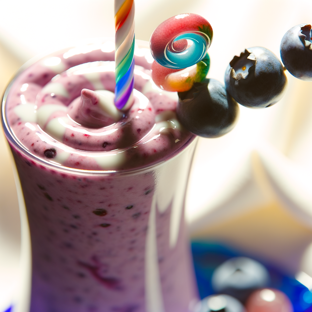 How to Make a Blueberry Smoothie