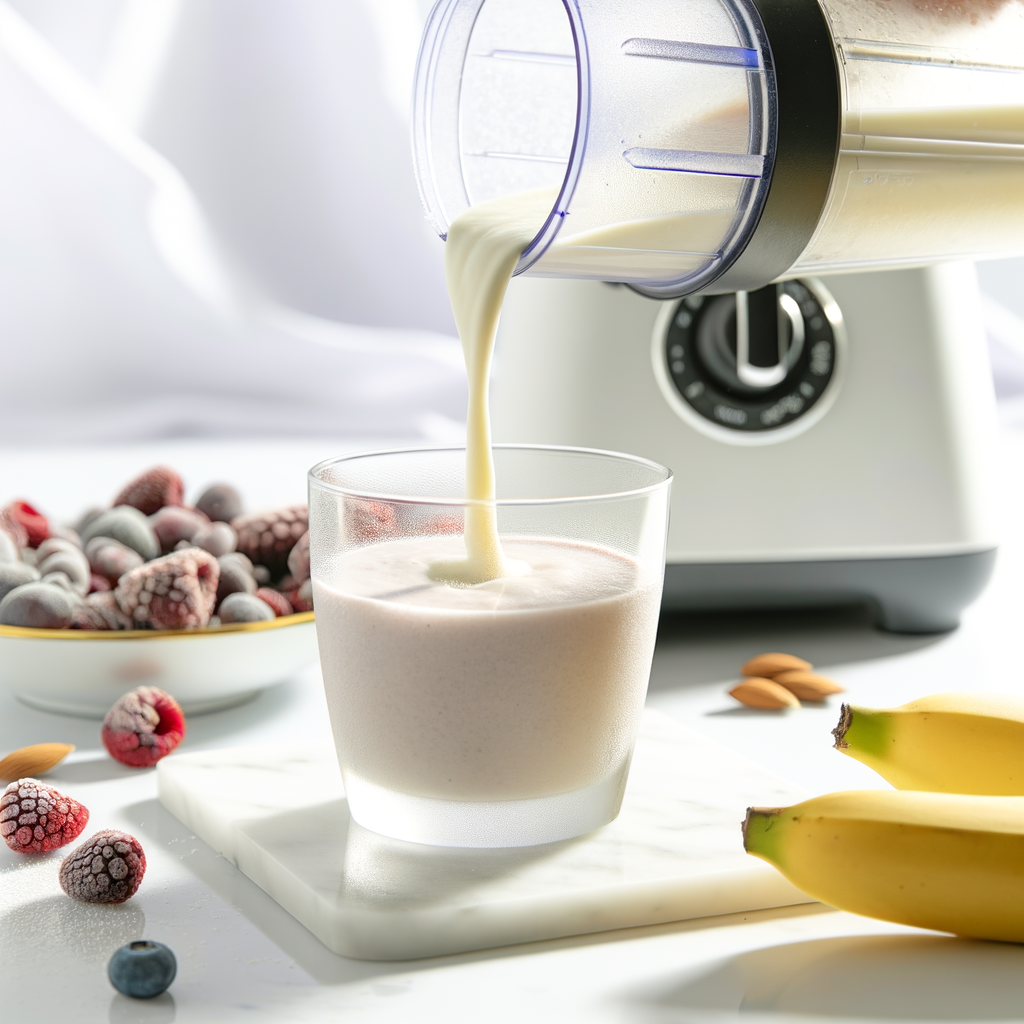 Refreshing Fruit Smoothie with Almond Milk
HOW TO MAKE A FRUIT SMOOTHIE WITH ALMOND MILK