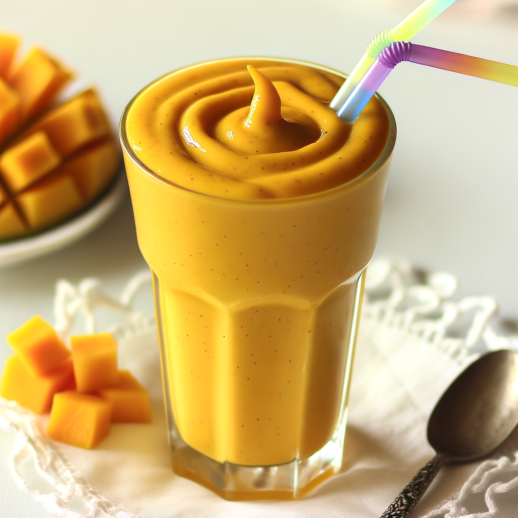 HOW TO MAKE A MANGO SMOOTHIE