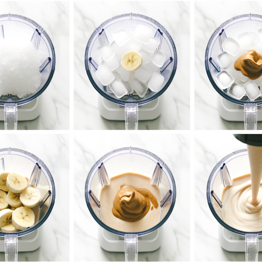 Ingredients for smoothie without yogurt