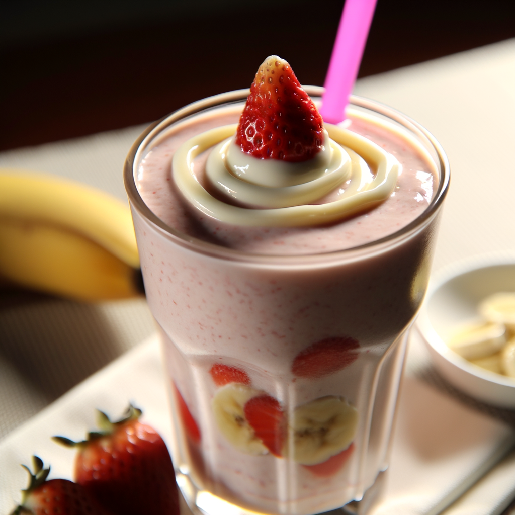How to Make a Strawberry Banana Smoothie