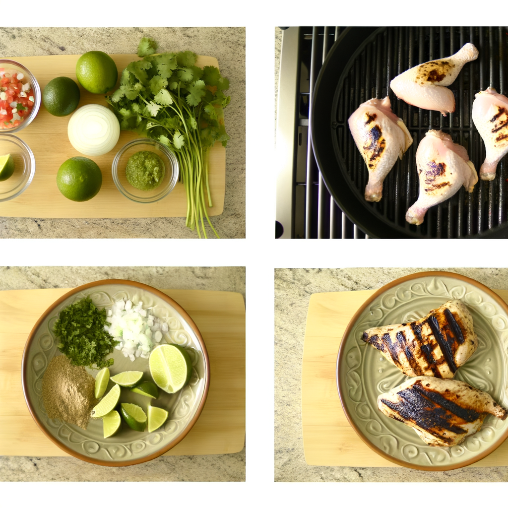 Ingredients for Margarita Grilled Chicken