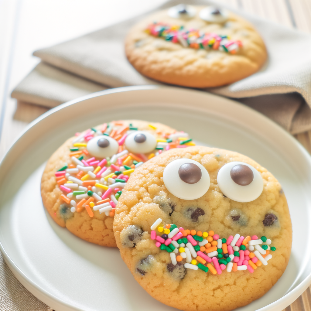 Irresistible Monster Sprinkle Cookies