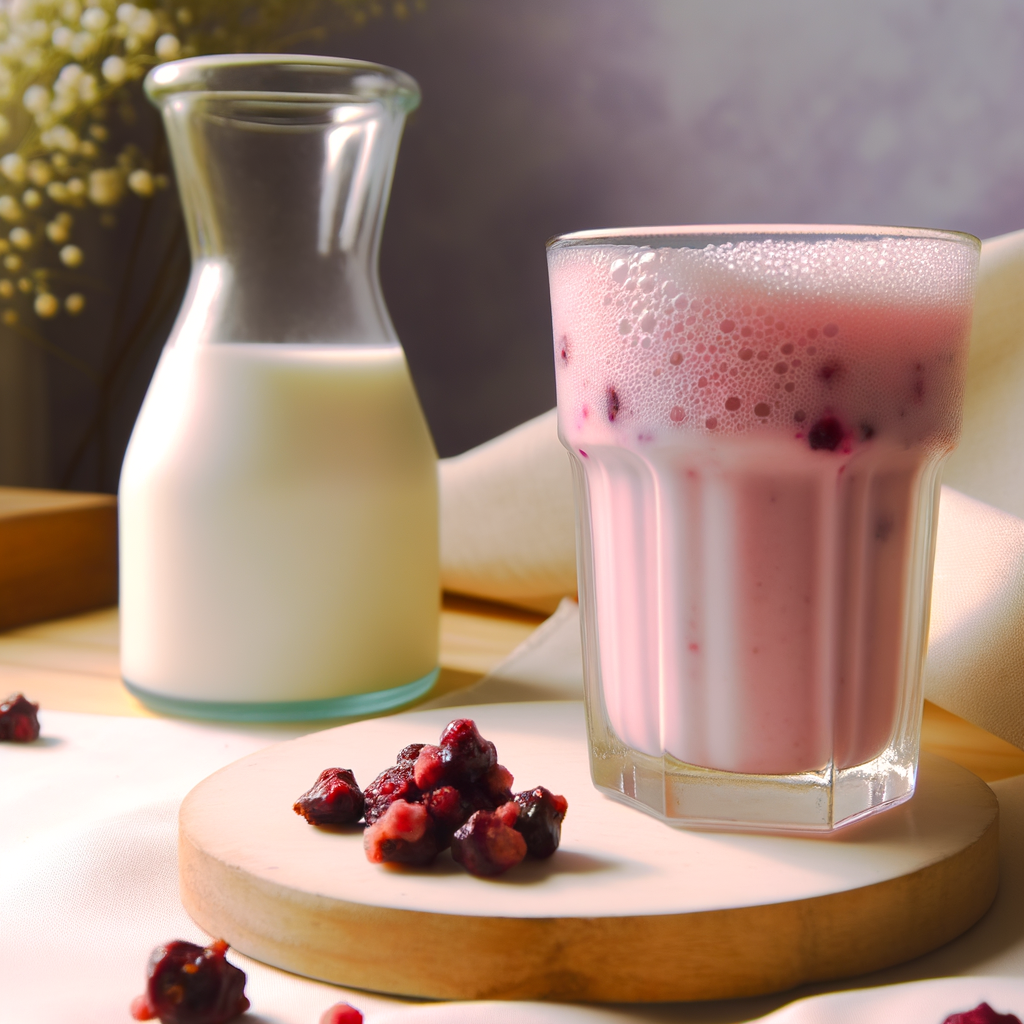 Delicious PINEAPPLE SMOOTHIE WITH MILK