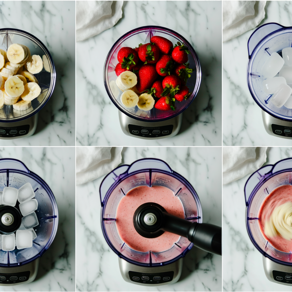Key ingredients for Protein Packed Smoothie Bowl