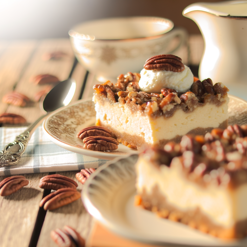 Irresistible Pecan Pie Cheesecake Bars