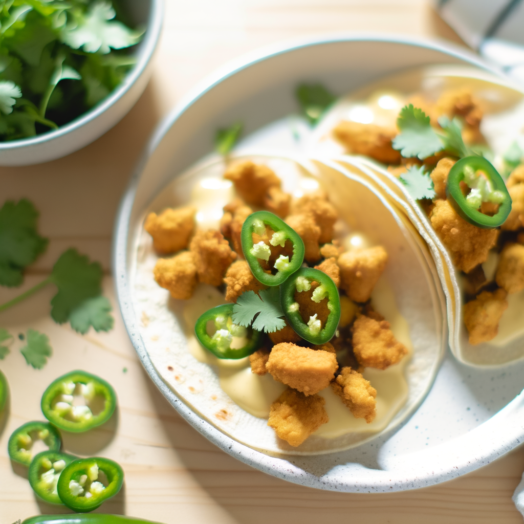 Mouthwatering QUESO CHICKEN TACOS