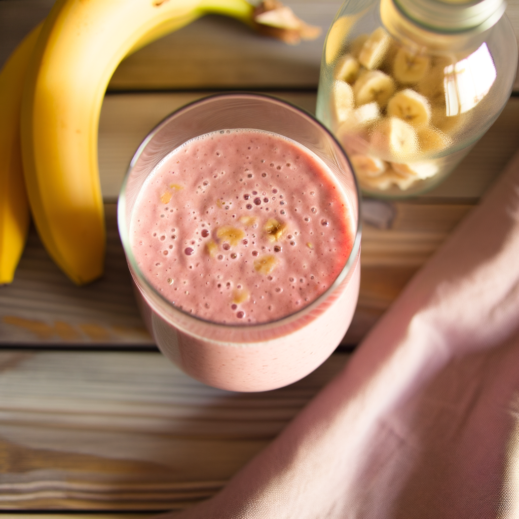 Irresistible SMOOTHIE BANANA PEANUT BUTTER