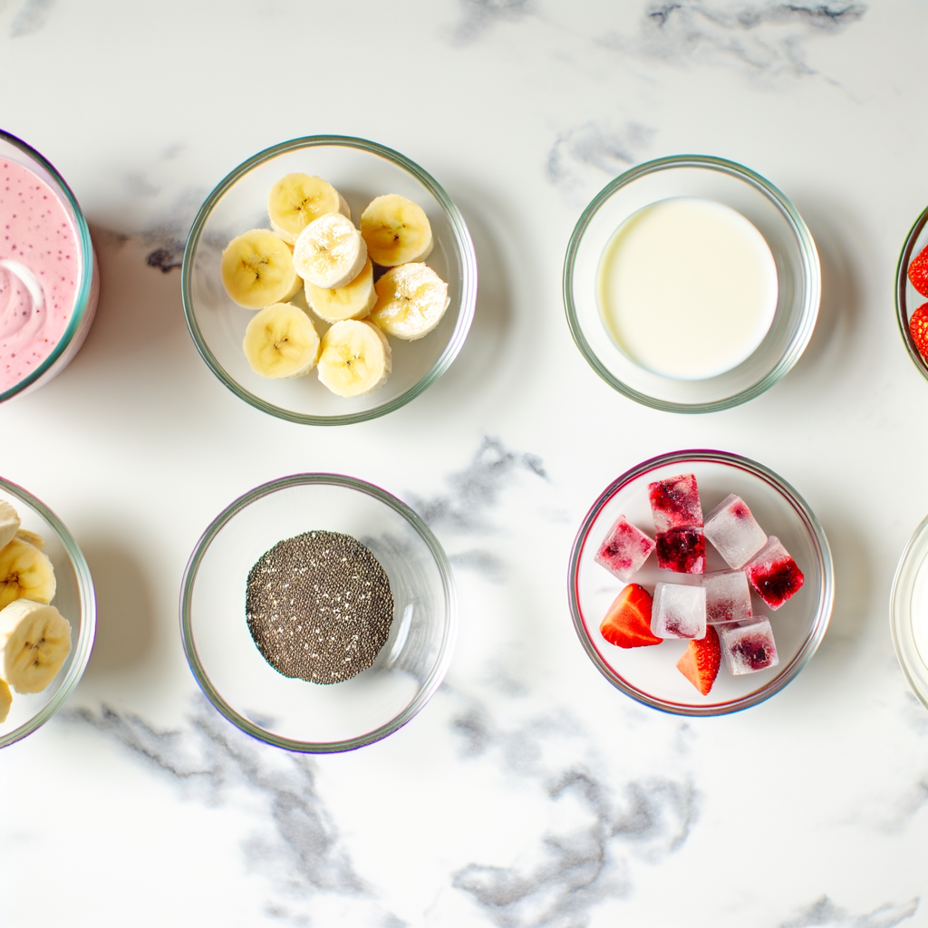 Enjoyable and Nutritious SMOOTHIE BANANA STRAWBERRY