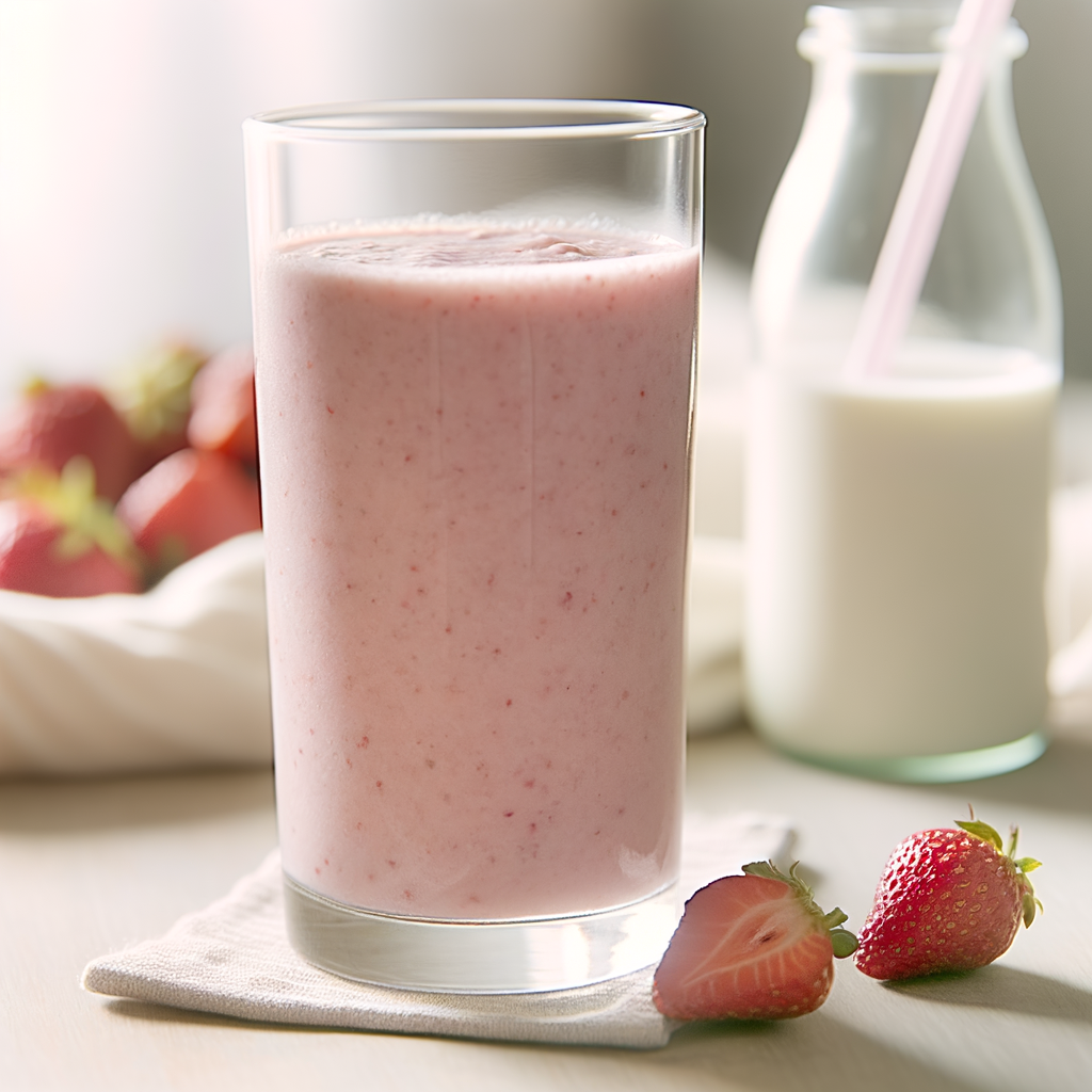 Irresistible SMOOTHIE BANANA STRAWBERRY