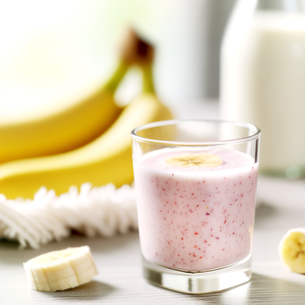 Delicious SMOOTHIE BANANA YOGURT