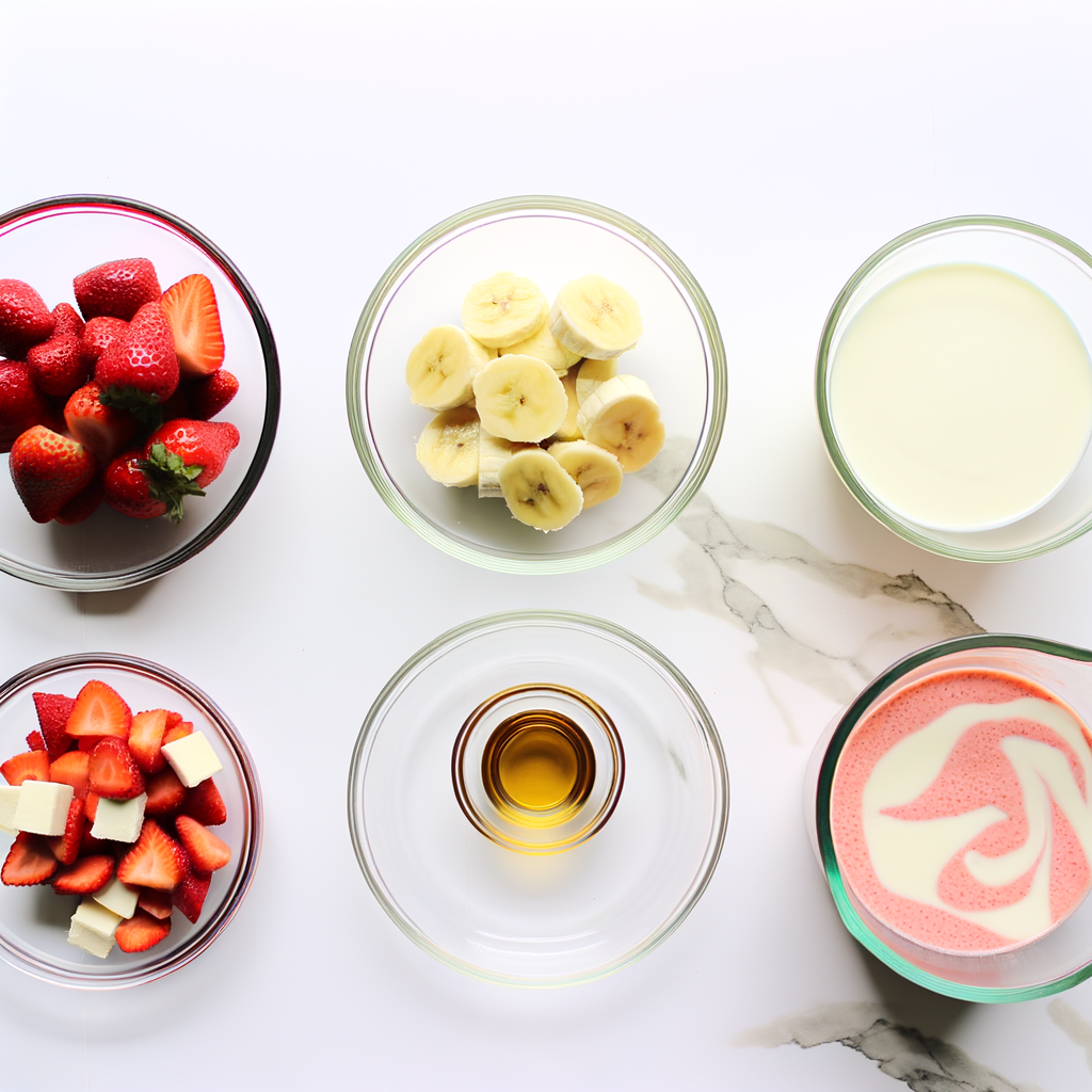Enjoying STRAWBERRY BANANA SMOOTHIE WITH MILK