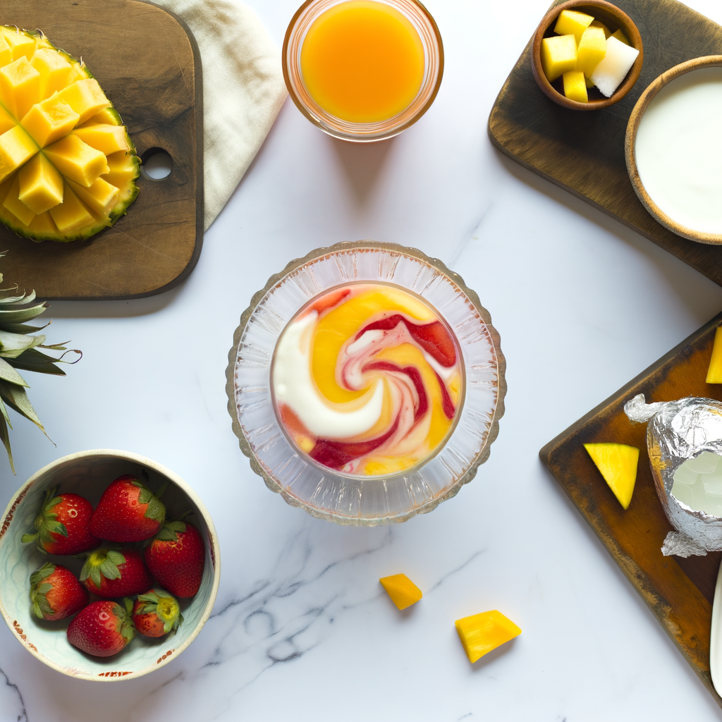 SUNRISE SUNSET TROPICAL SMOOTHIE CAFE RECIPE