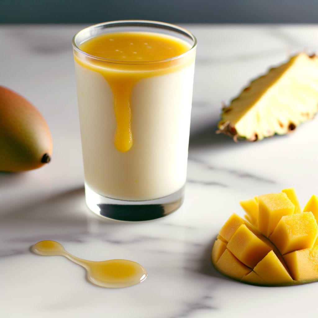 Refreshing Tropical Mango Smoothie