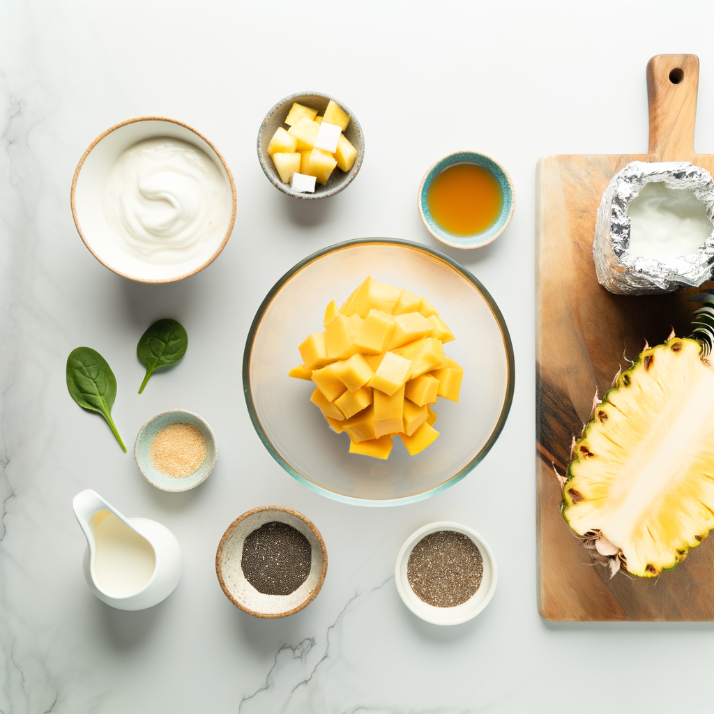 A Delicious Tropical Mango Smoothie