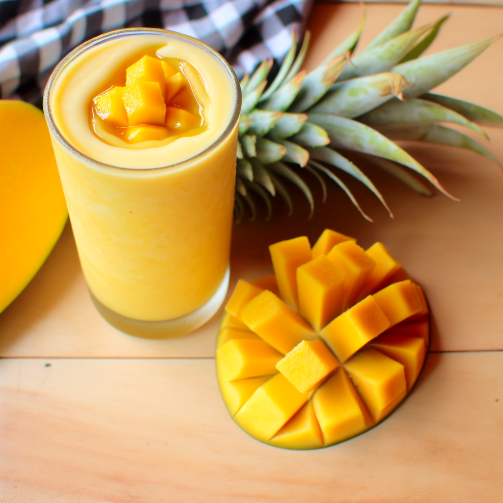 Irresistible TROPICAL MANGO SMOOTHIE