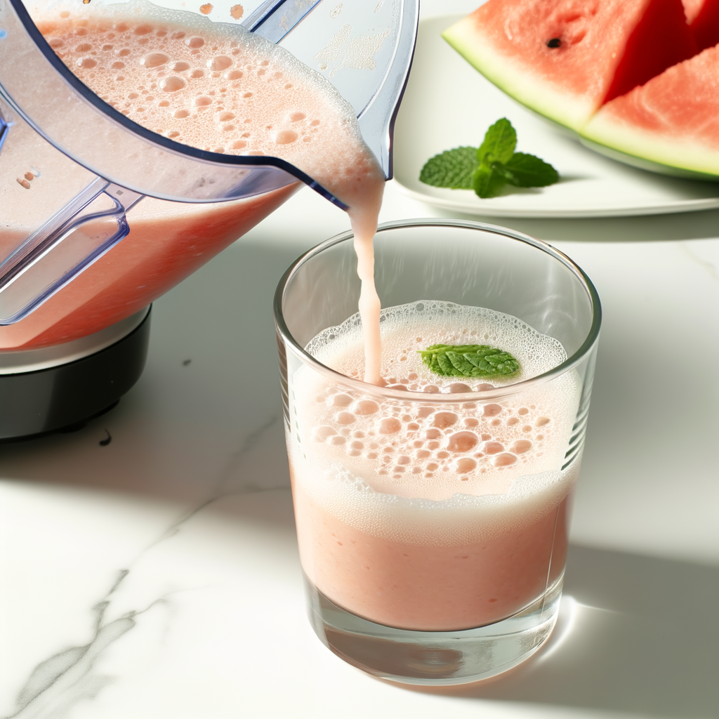 Delicious glass of watermelon smoothie
WATERMELON SMOOTHIE FOR WEIGHT LOSS
